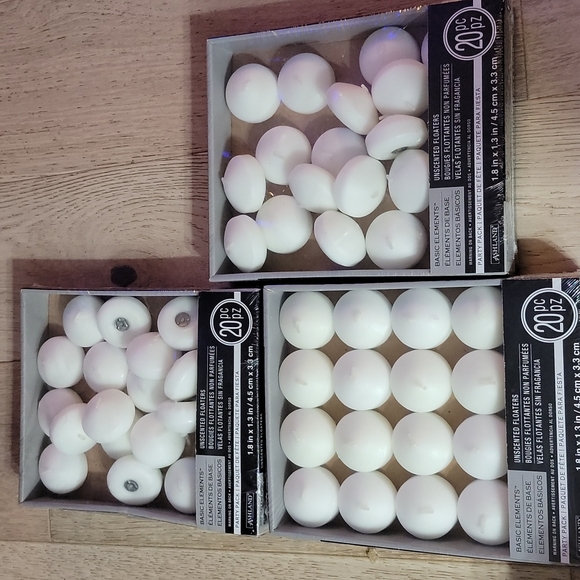 Ashland Other - Unscented floating candles